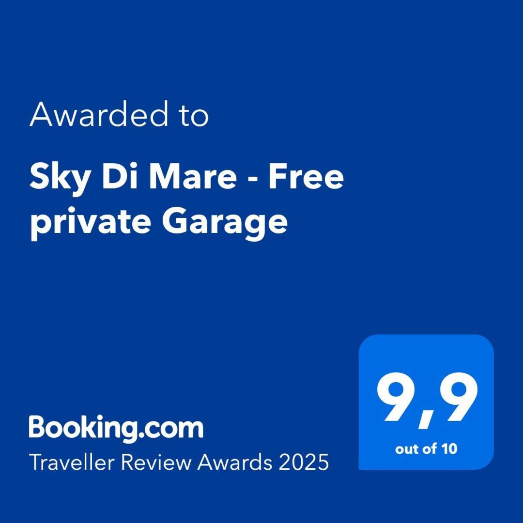 Sky Di Mare - Free Private Garage Apartment Split Exterior photo